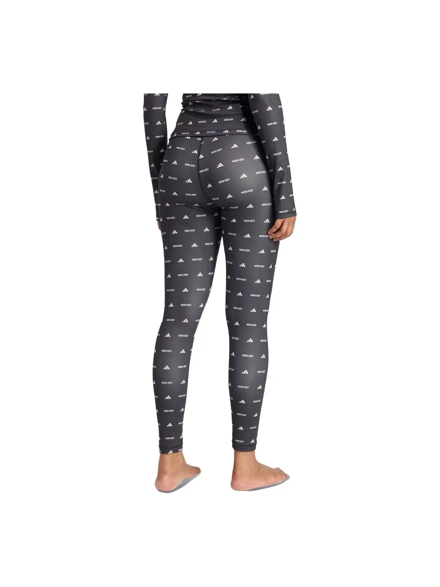 (WMNS) Леггинсы Adidas x Moon Boot Slim Leggings 'Black' — изображение 3 из 3, черный