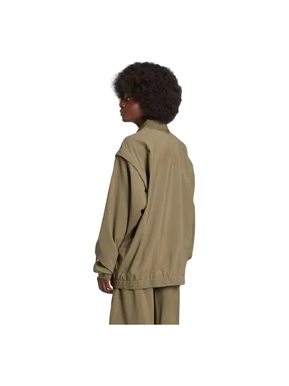 Спортивная куртка Adidas ADILENIUM 2 Oversized 'Khaki' — изображение 2 из 2, хаки