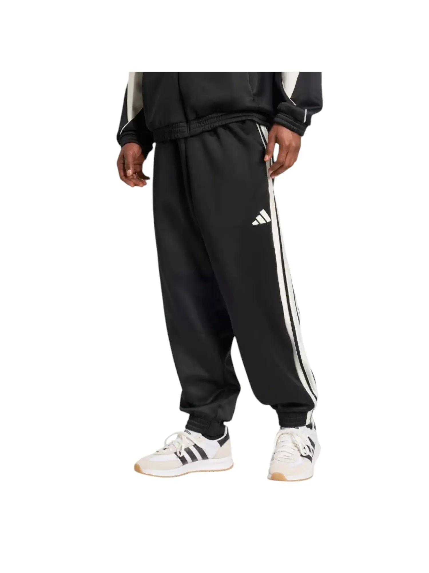 Спортивные брюки Adidas Stadium Track Pants, черные, модель — изображение 2 из 4, черный