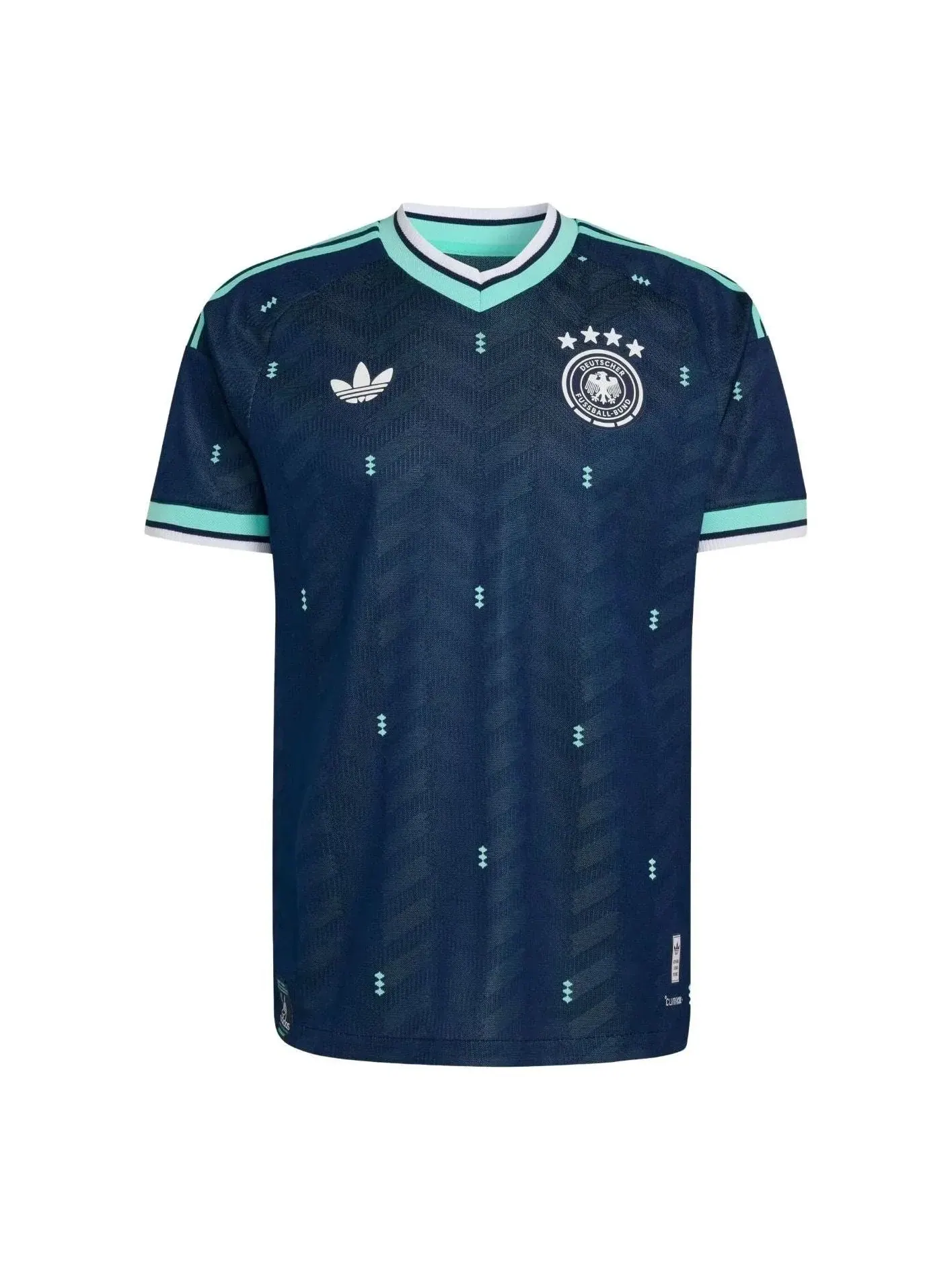 Оригинальная выездная футболка Adidas Germany 26 — изображение 1 из 2, темно-синий
