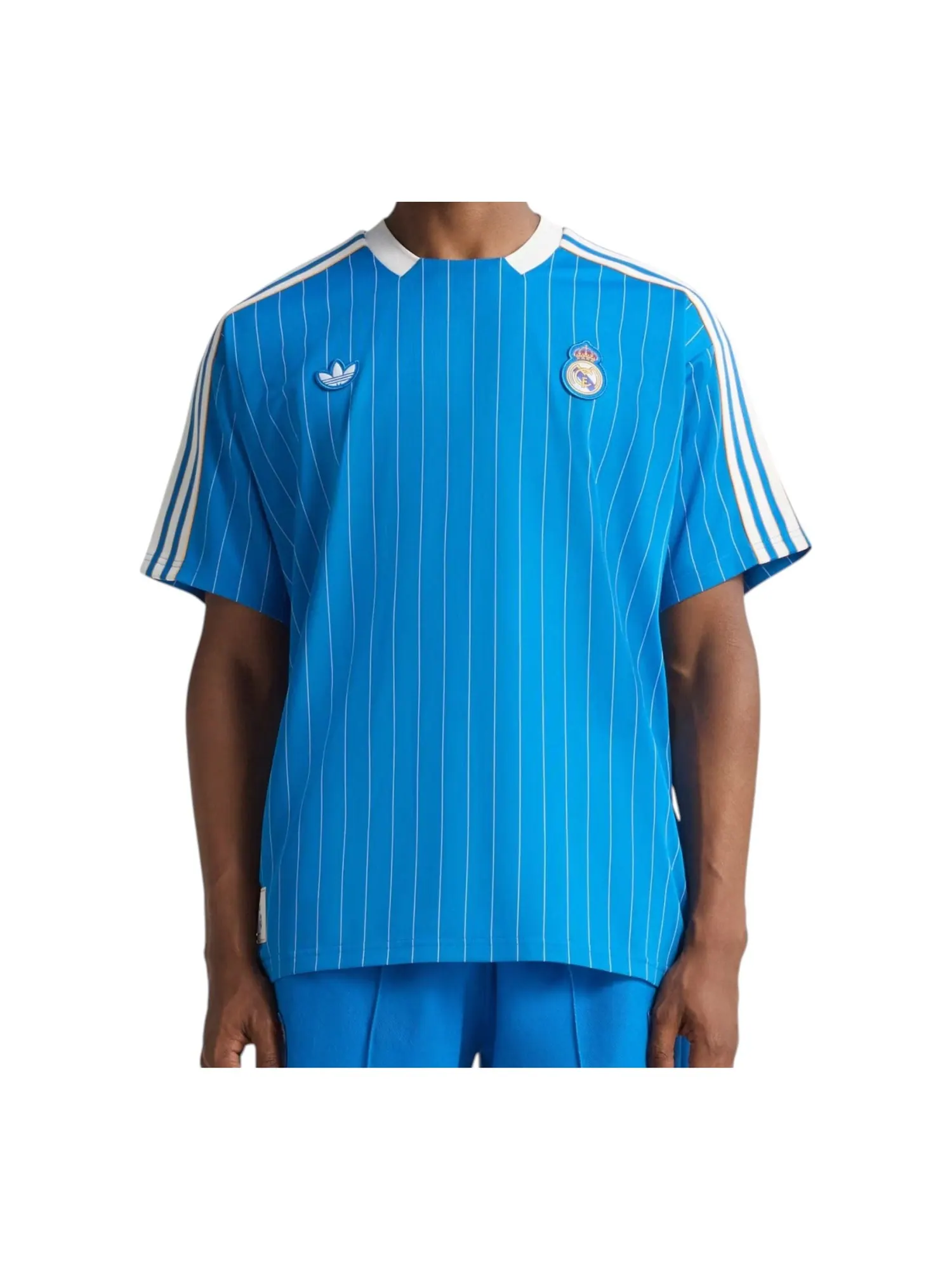 Джерси adidas Real Madrid Terrace Icon Jersey 'Blue Bird' — изображение 1 из 5, синий