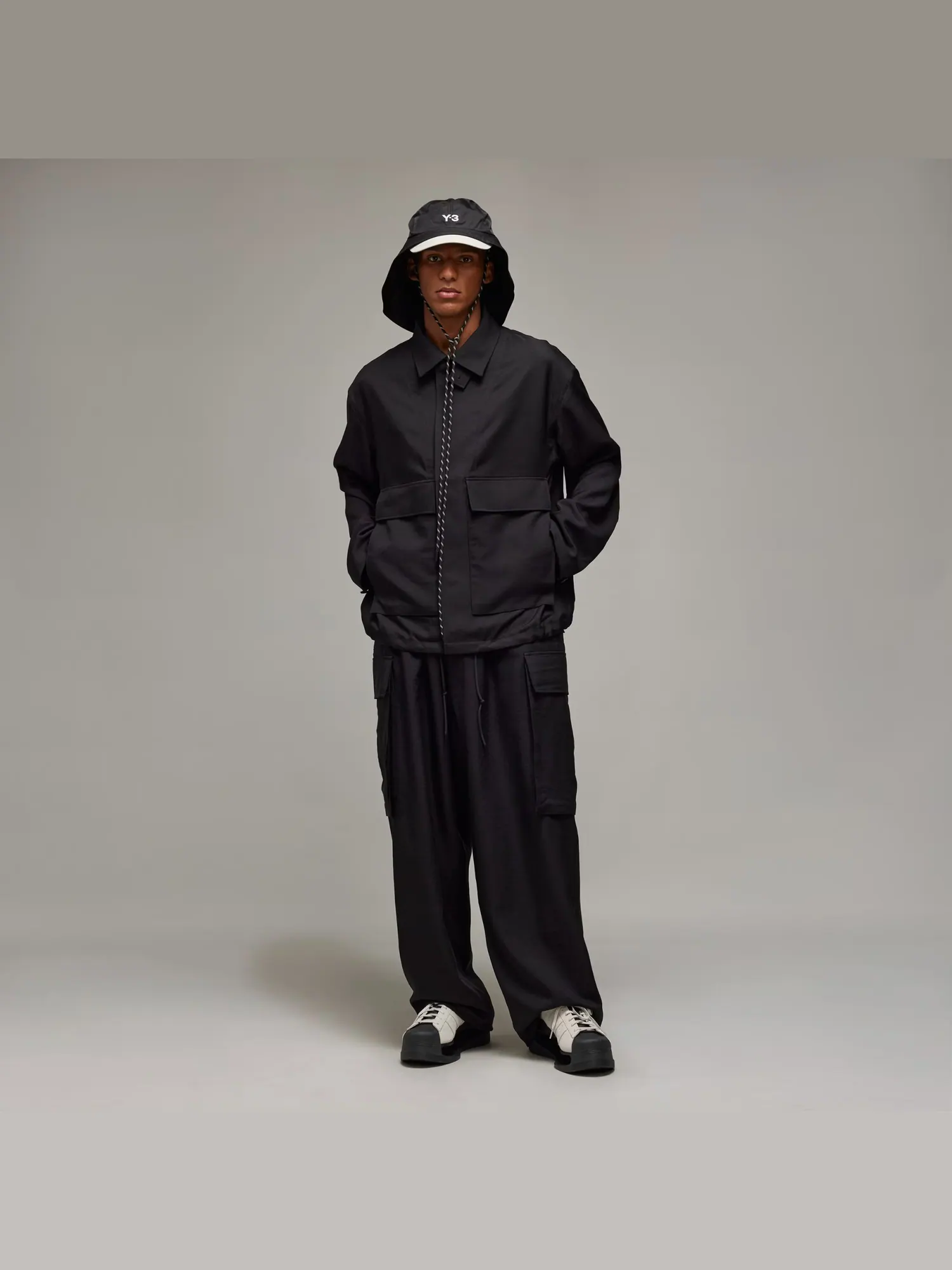 Куртка Adidas Y-3 M Sport Uniform Patch — изображение 4 из 7, черный