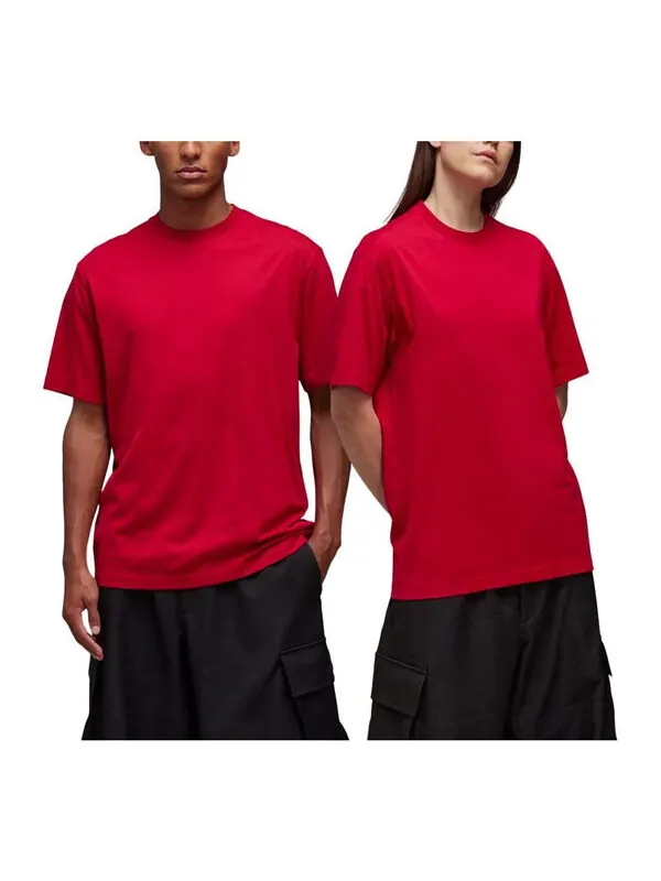 Футболка y-3 graphic short sleeve t-shirt 'red' Adidas — изображение 1 из 2, красный