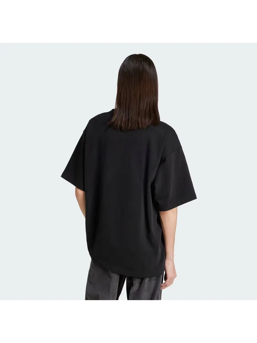 Футболка adidas EQT Graphic T-Shirt 'Black' — изображение 3 из 3, черный