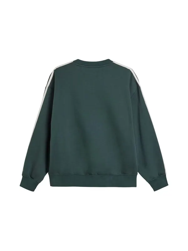 Свитер x sporty & rich sweatshirt Adidas — изображение 2 из 2, зеленый