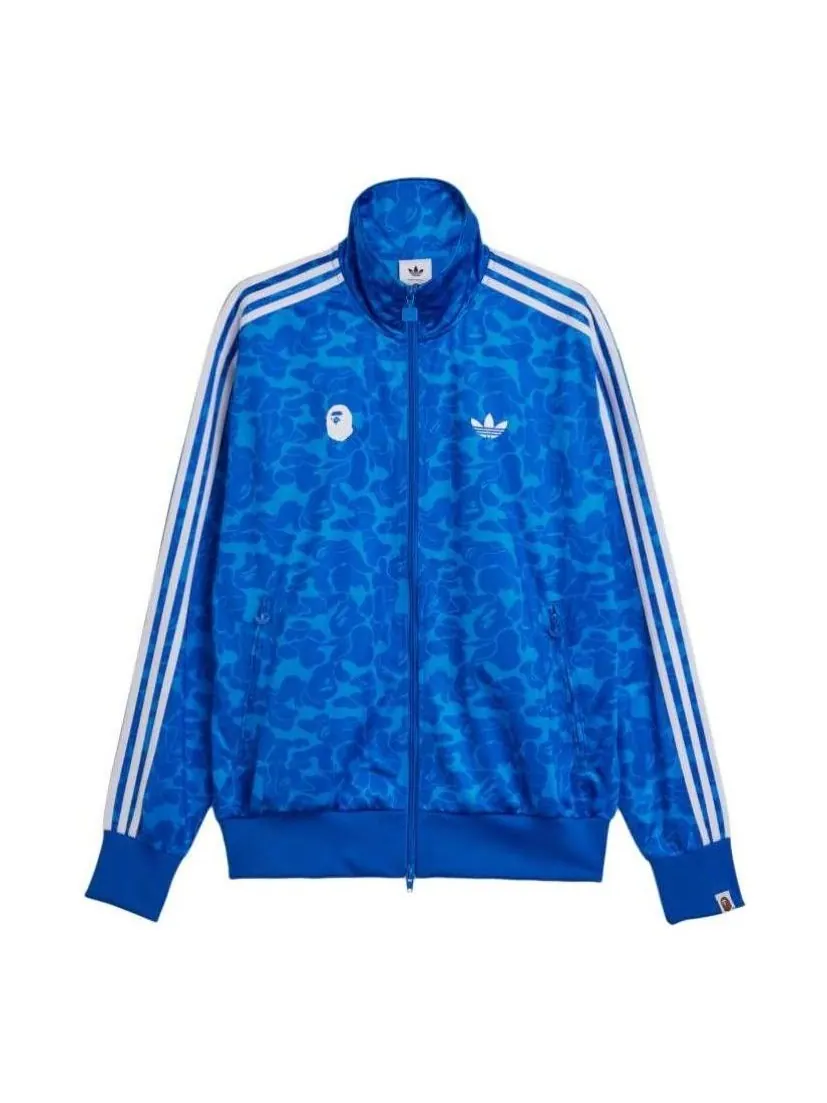 Куртка Adidas x BAPE Firebird Tracktop — изображение 1 из 6, синий