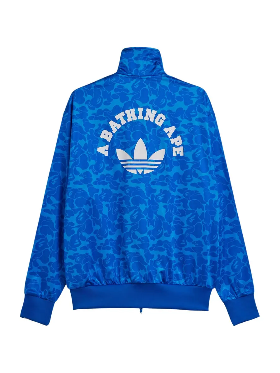 Куртка Adidas x BAPE Firebird Tracktop — изображение 2 из 6, синий