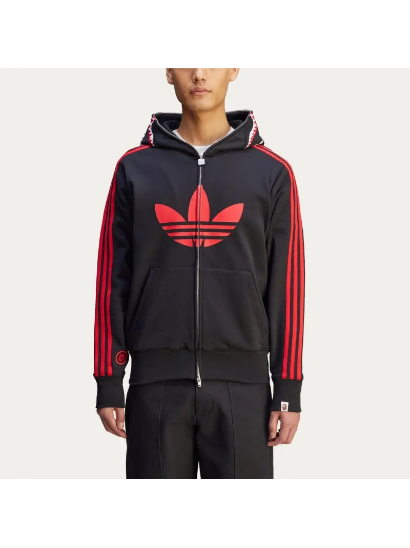 Куртка Adidas Original x A Bathing Ape Shark — изображение 5 из 9, черный