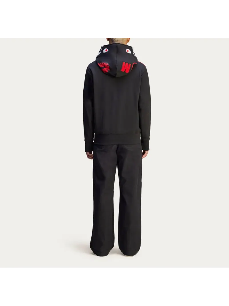 Куртка Adidas Original x A Bathing Ape Shark — изображение 6 из 9, черный