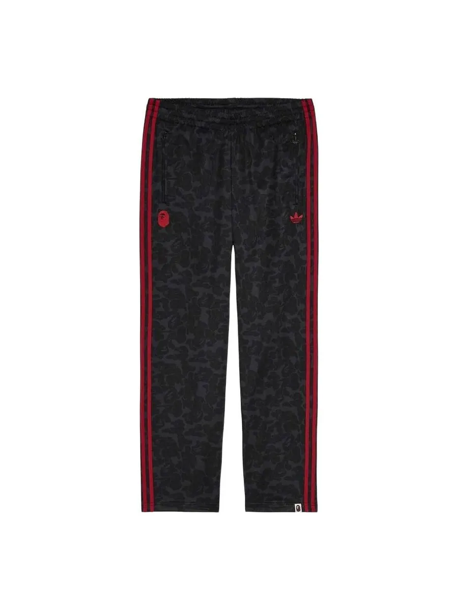 Спортивные брюки adidas x BAPE Firebird Track Pants 'Black' — изображение 1 из 2, черный