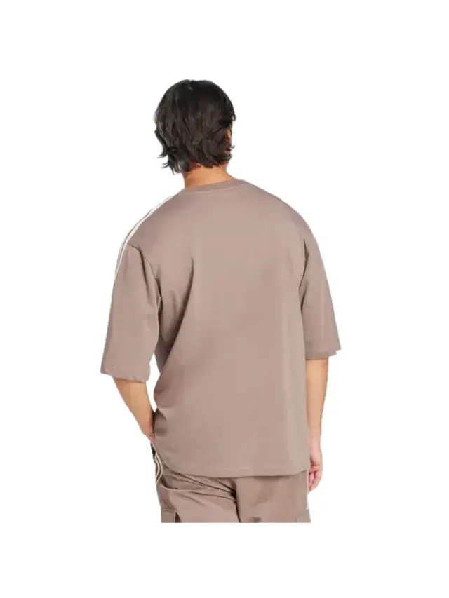 Футболка adidas Oversized T-Shirt 'Pink' — изображение 2 из 3, розовый