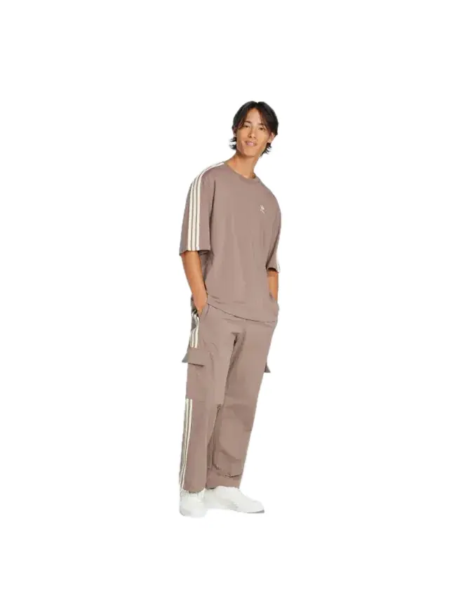 Футболка adidas Oversized T-Shirt 'Pink' — изображение 3 из 3, розовый
