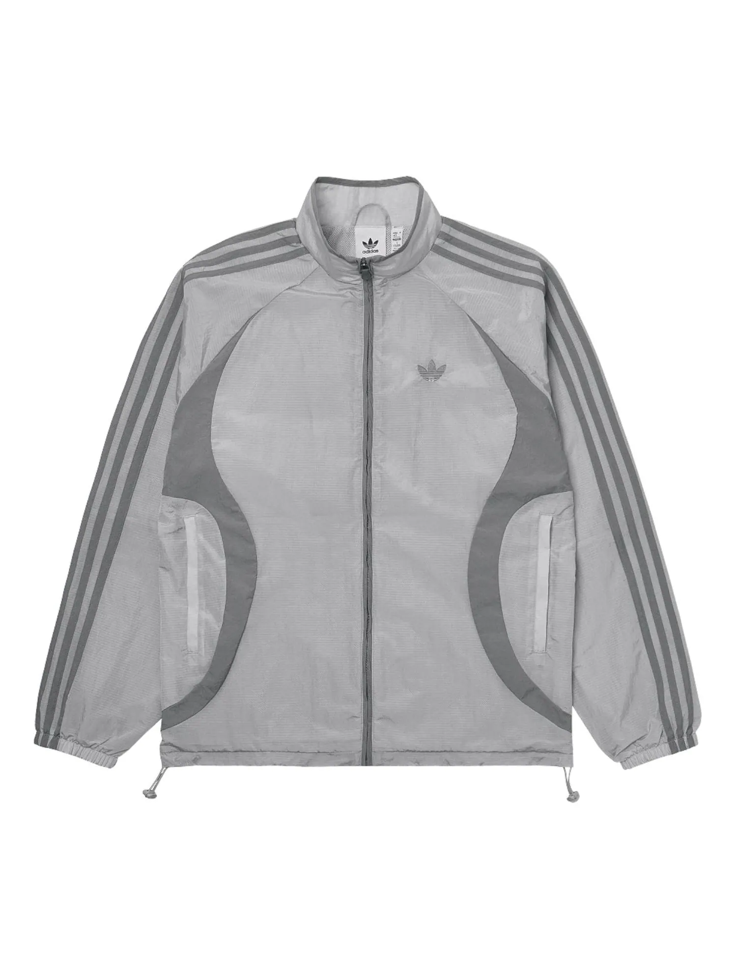 Спортивная куртка Adidas Adicolor 2000-х годов, американский размер — изображение 1 из 2, серый