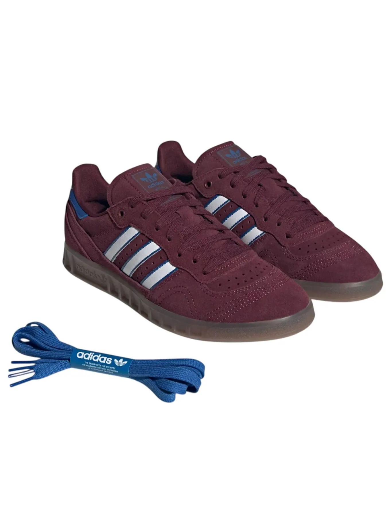 Гандбольная футболка Adidas 'Maroon' — изображение 7 из 7, белый/синий