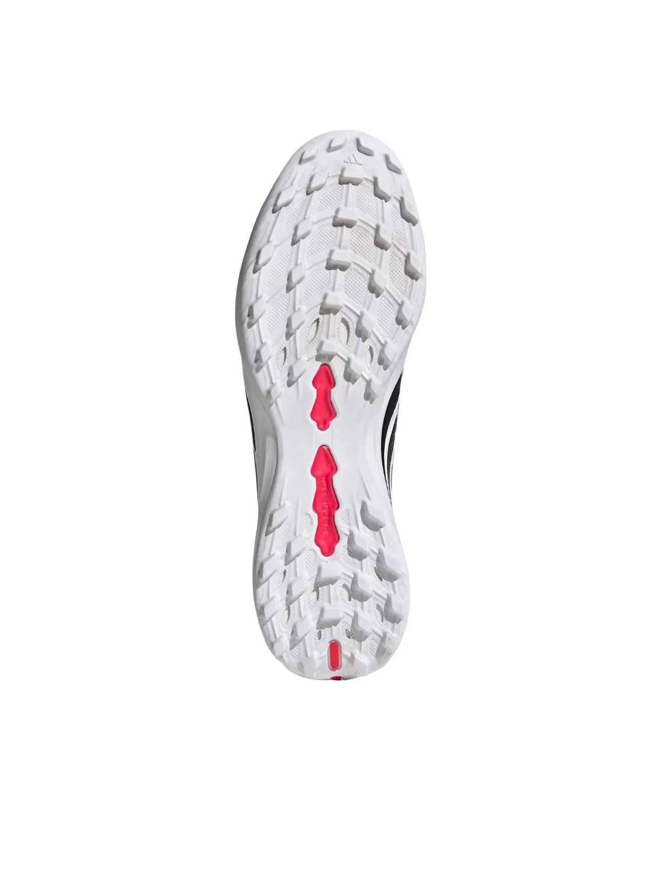 Футбольные клюшки Adidas Predator League Fold Over Tongue Indoor Football 'Lucid Red Cloud White' — изображение 3 из 5