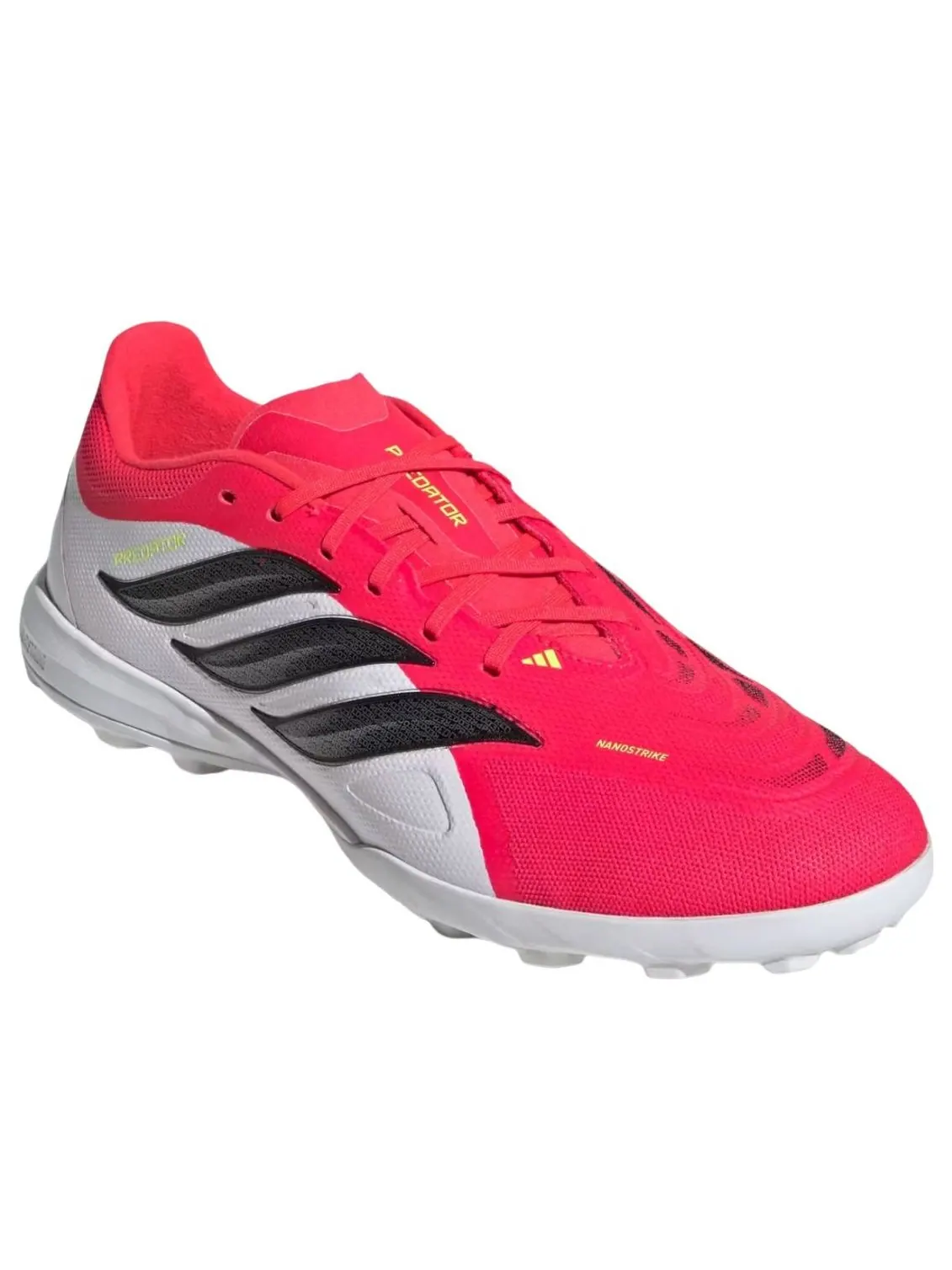 Футбольные клюшки Adidas Predator League Fold Over Tongue Indoor Football 'Lucid Red Cloud White' — изображение 4 из 5
