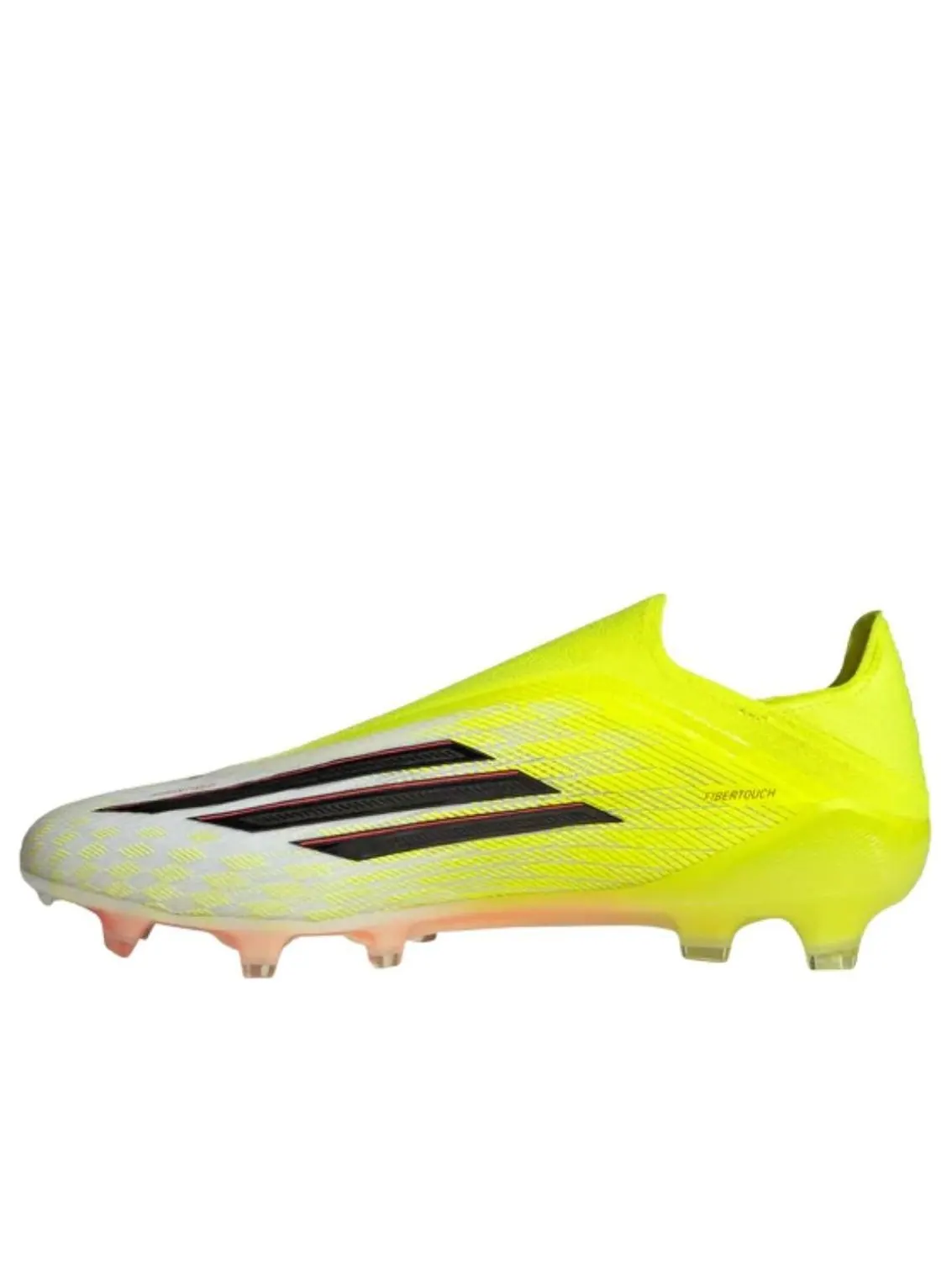 Футбольные бутсы Adidas F50 Elite Laceless FG 'Team Solar Yellow' — изображение 1 из 4, желтый/черный/красный