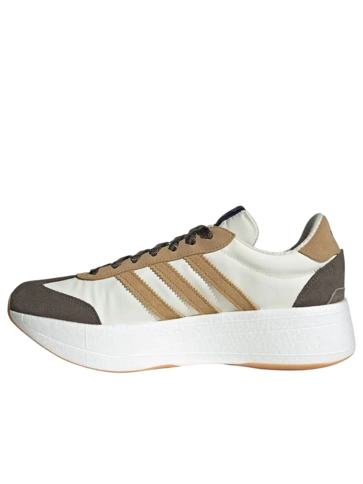 Бюстгальтер (WMNS) adidas City RNR 'Creamy White Branch' — изображение 1 из 6, коричневый