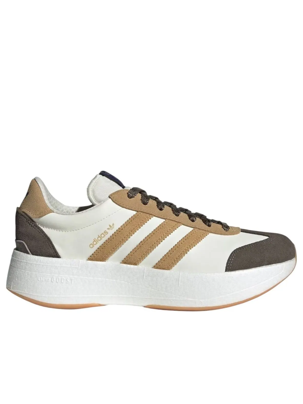 Бюстгальтер (WMNS) adidas City RNR 'Creamy White Branch' — изображение 2 из 6, коричневый