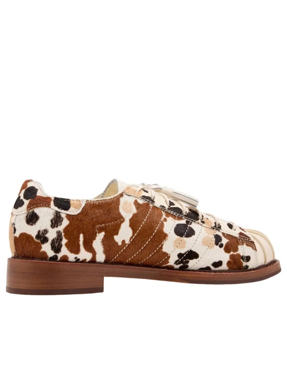 Платье Adidas x CLOT Superstar 'Cow Print' — изображение 2 из 4, коричневый/черный