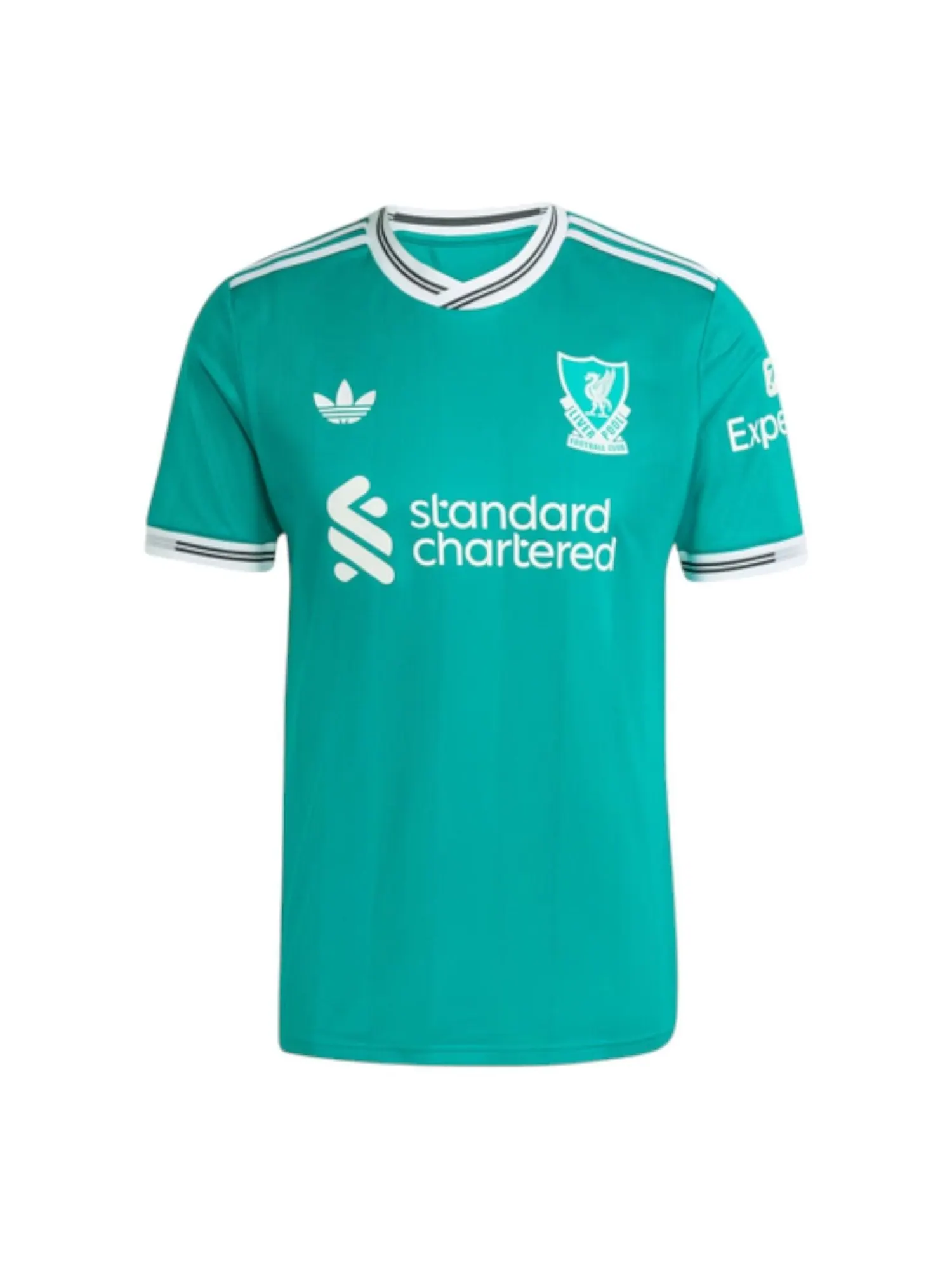 Джерси adidas Liverpool FC 25/26 Third Authentic Jersey 'Sea Green' — изображение 1 из 1, бирюзовый