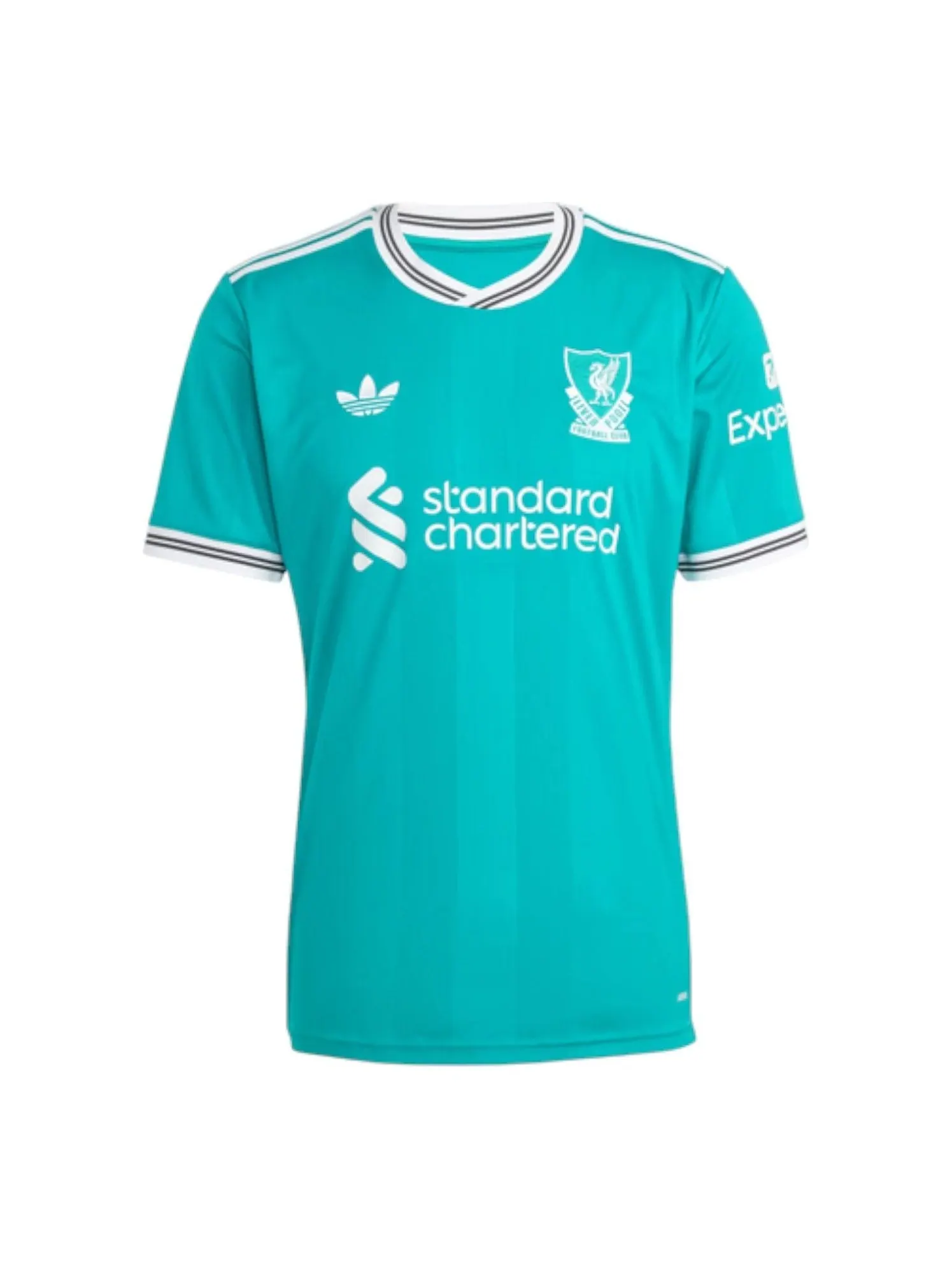 Джерси adidas Liverpool FC 25/26 Third Jersey 'Sea Green' — изображение 1 из 1, бирюзовый