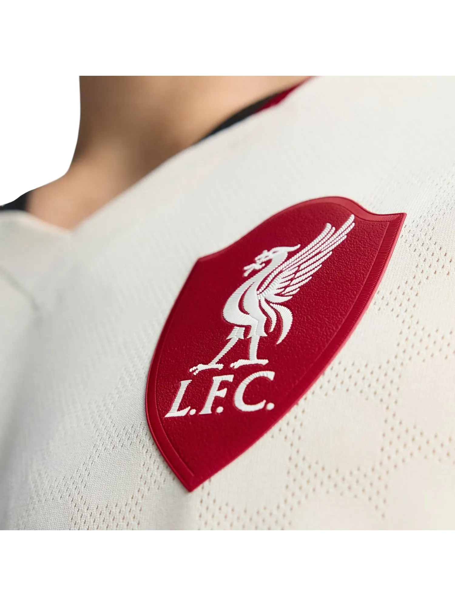 Джерси adidas Liverpool FC 25/26 Away Authentic Jersey 'Wonder White' — изображение 5 из 7, белый