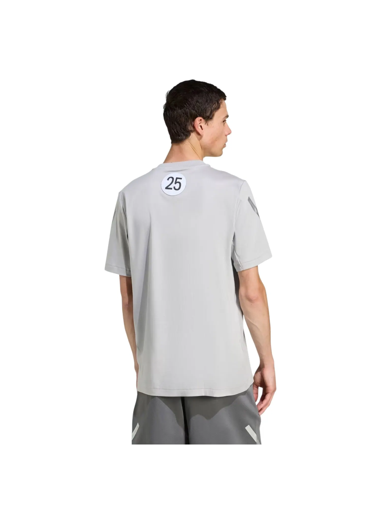 Футболка adidas x Mercedes AMG Petronas Formula One Team T-Shirt Regular Fit 'Grey Two' — изображение 3 из 3, серый