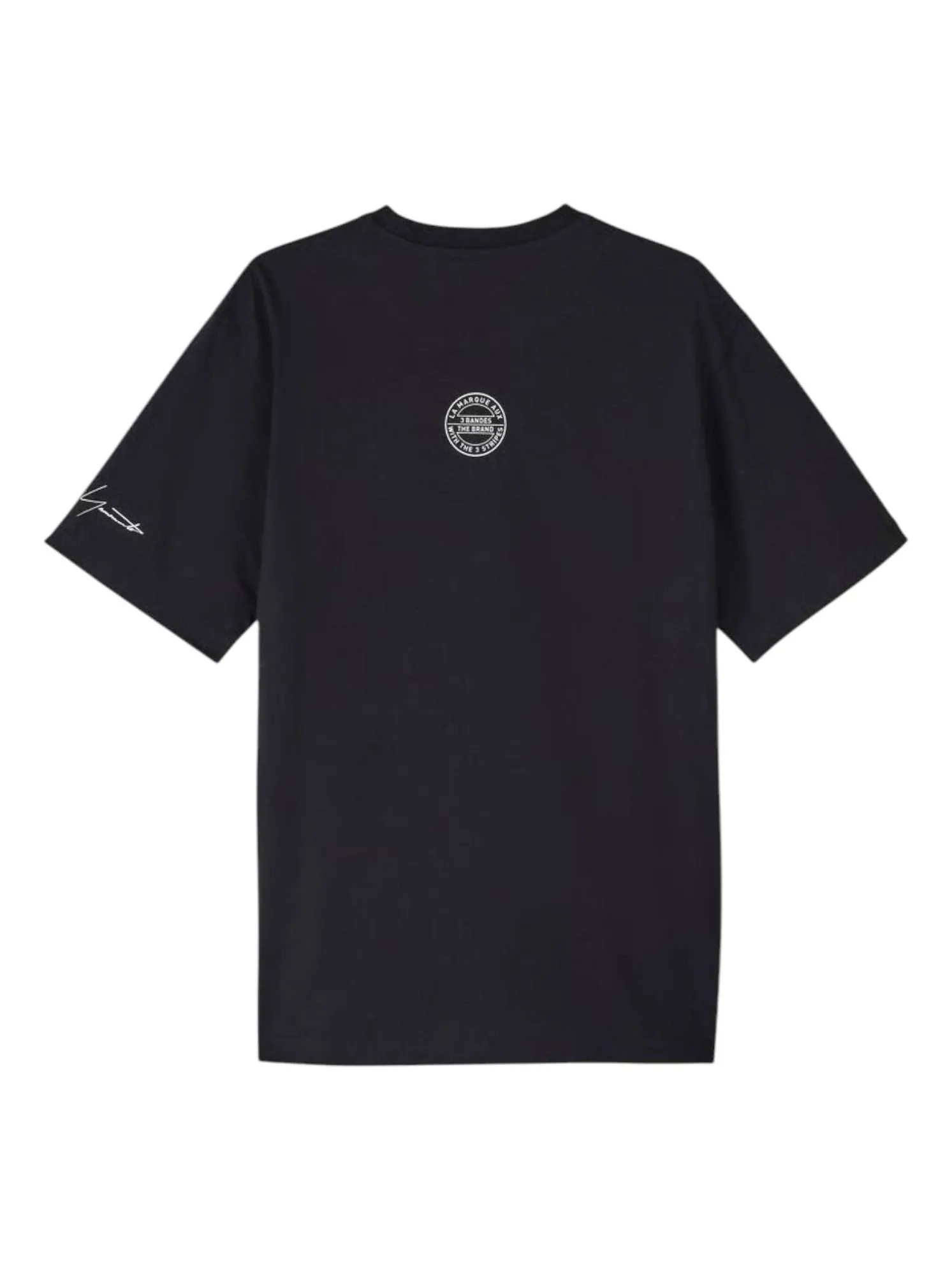 Футболка adidas Y-3 x Neighborhood Logo Relaxed T-Shirt 'Black' — изображение 2 из 3, черный
