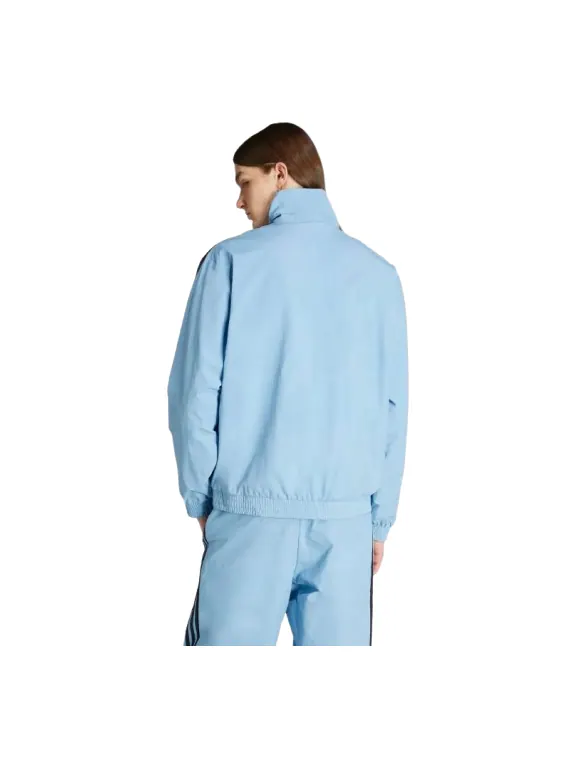 Спортивная куртка Adidas Woven Firebird Track Top 'Ash Blue Black' — изображение 2 из 2, синий/черный