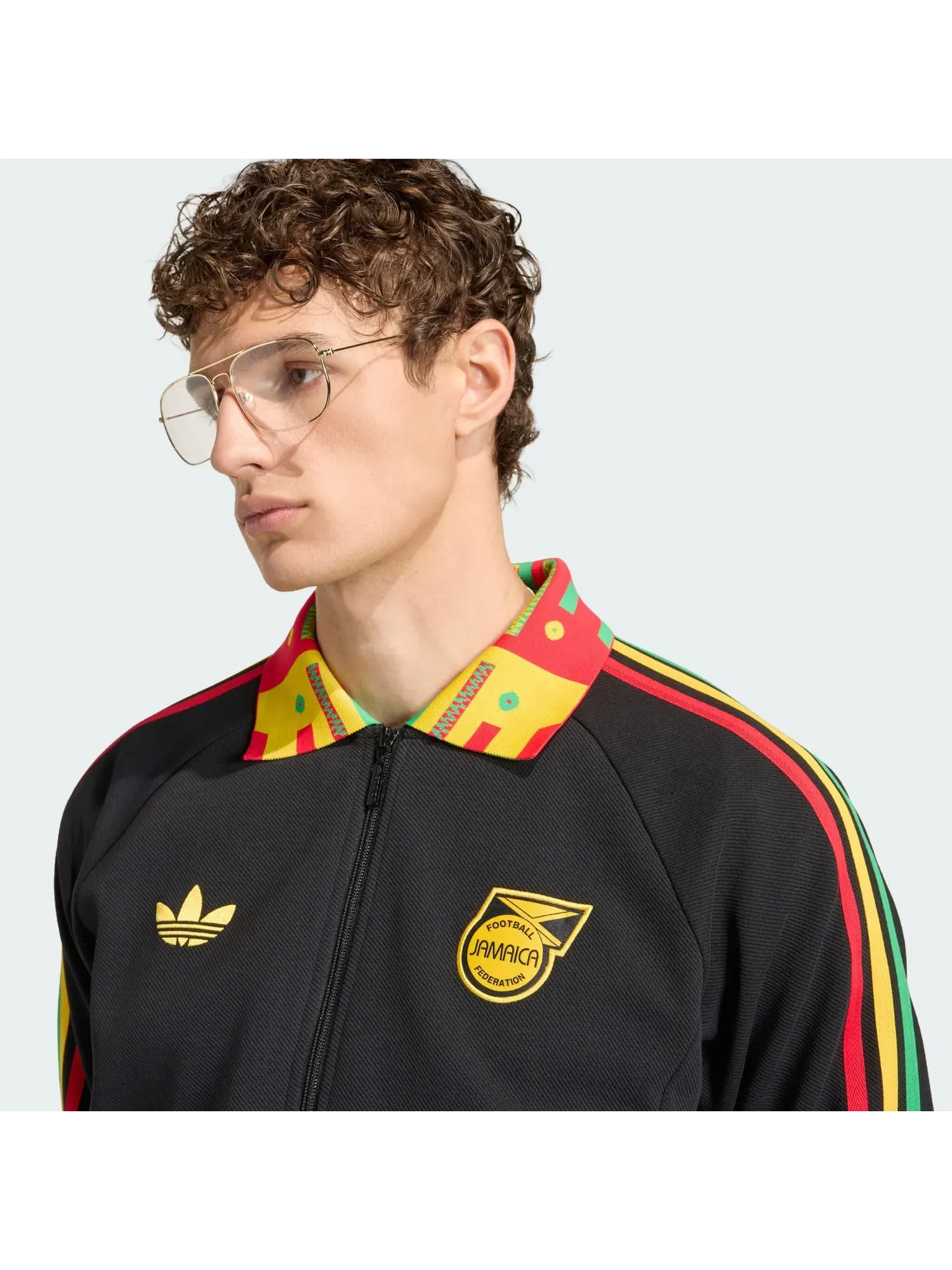Куртка Adidas Originals Jamaica x Bob Marley 26 Away Anthem — изображение 4 из 8, черный