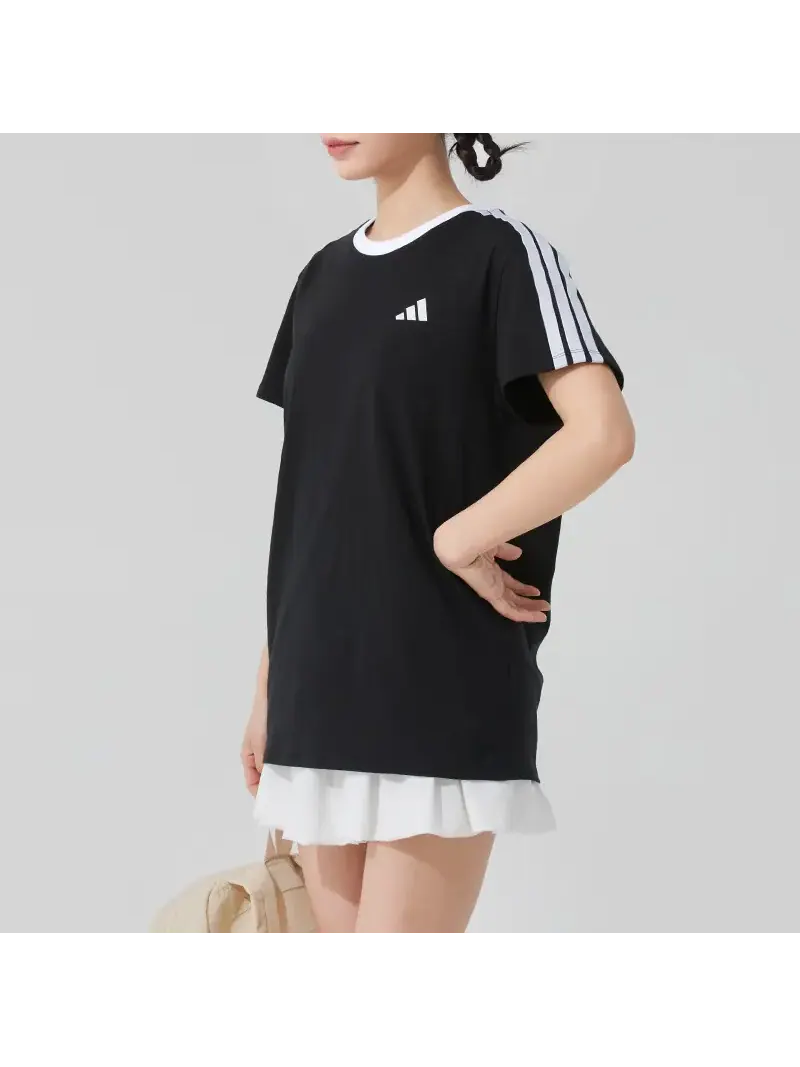 Футболка Adidas Boyfriend — изображение 4 из 5, черный