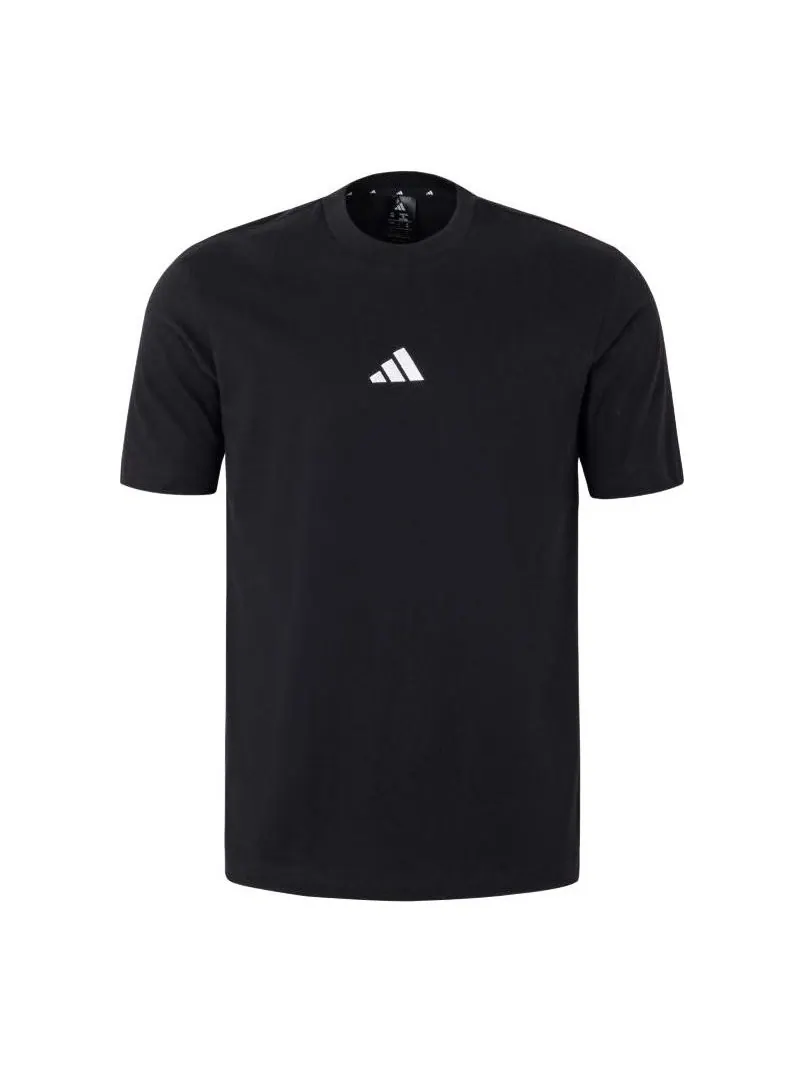 Футболка Adidas Essentials 'Черно-белая' — изображение 1 из 5, черный/белый