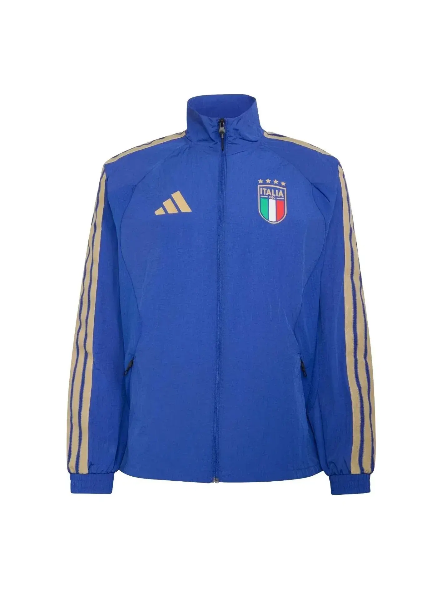 Куртка Adidas Italy 2026 Anthem — изображение 1 из 3, синий