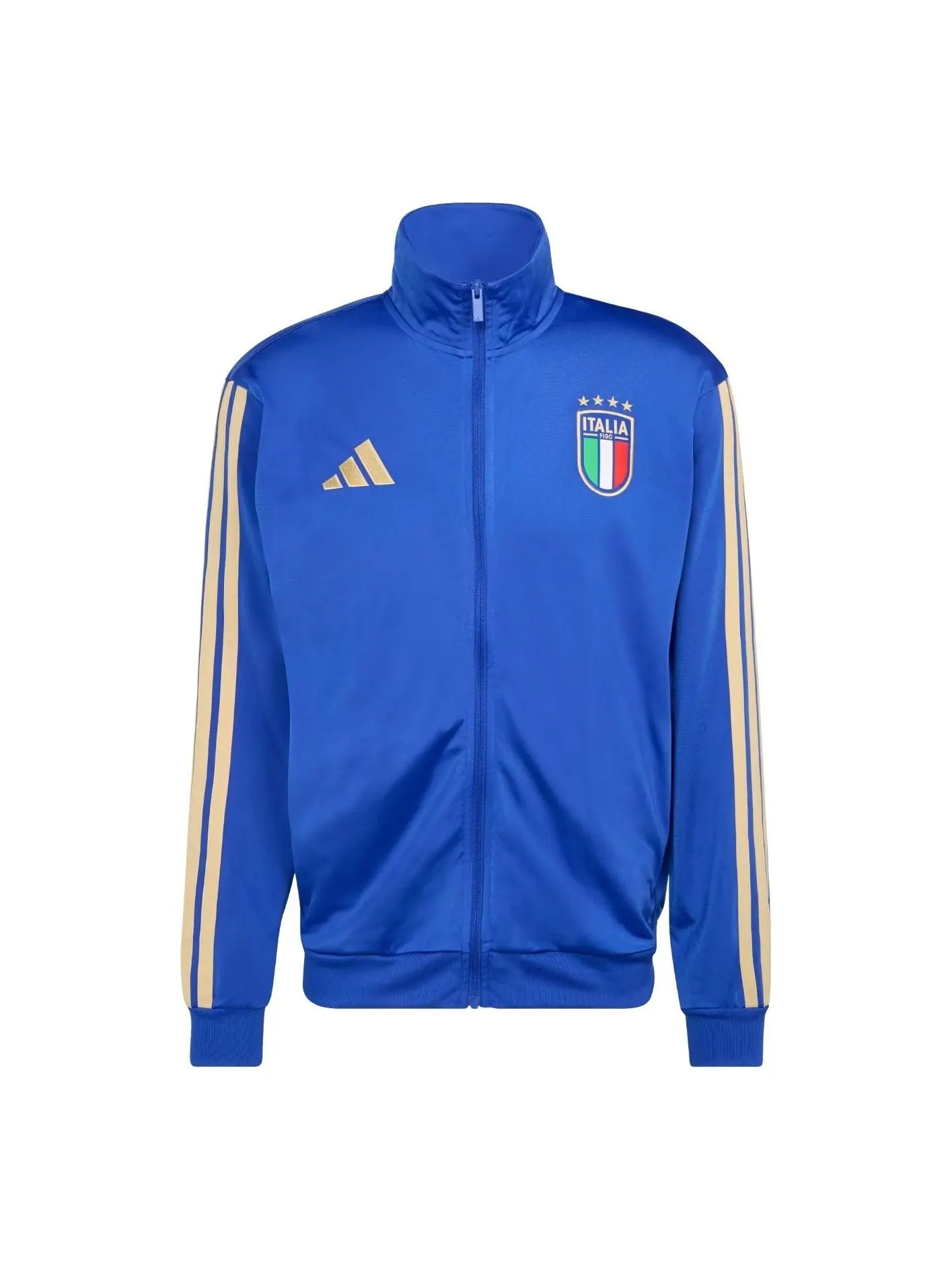 Спортивная футболка Adidas Italy DNA Track Top 'Bold Blue' — изображение 1 из 3, синий