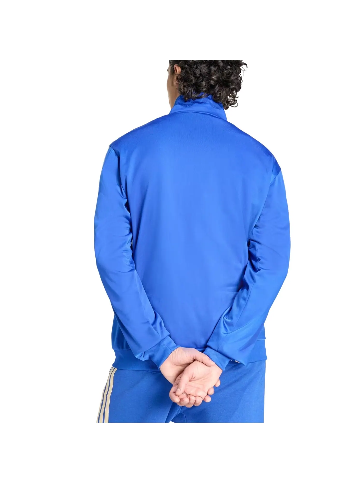 Спортивная футболка Adidas Italy DNA Track Top 'Bold Blue' — изображение 3 из 3, синий