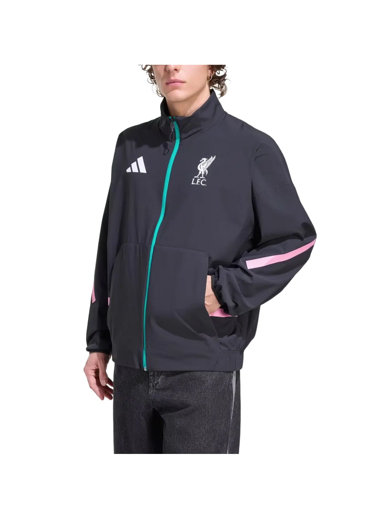Куртка Adidas Liverpool FC ZNE Anthem — изображение 2 из 3, черный