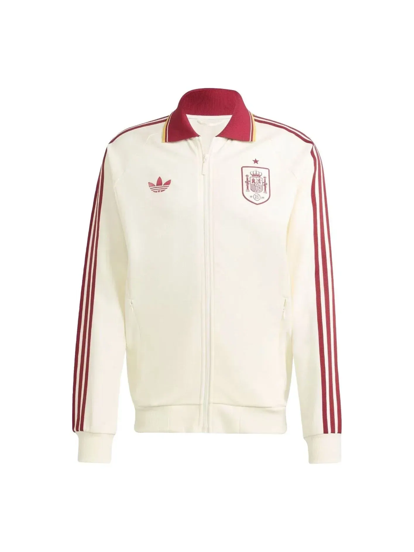 Куртка Adidas Spain 2026 Away Anthem Jacket — изображение 1 из 1, белый