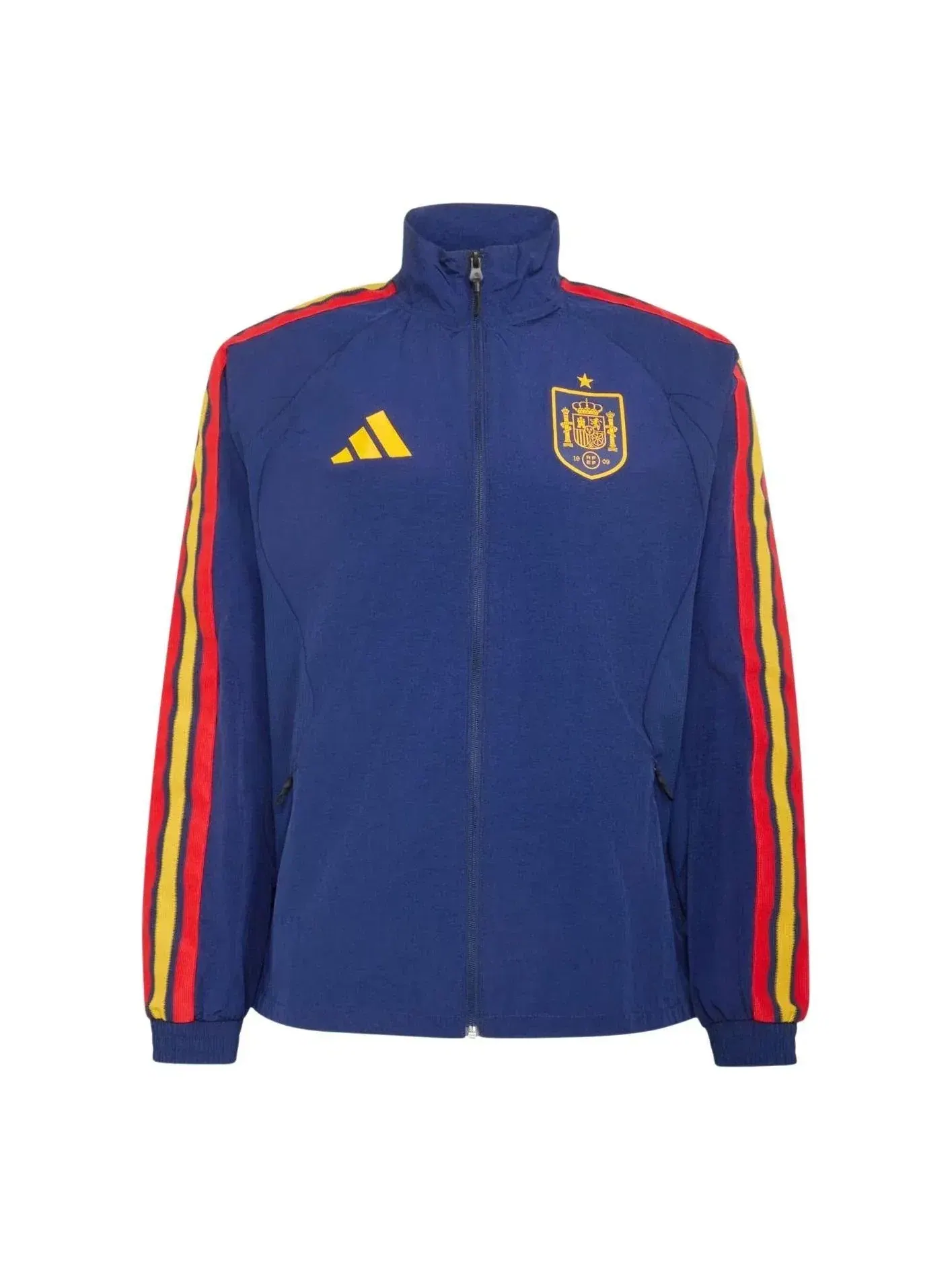 Куртка Adidas Spain 2026 Anthem Jacket 'Dark Blue' JZ2253 — изображение 1 из 3, синий