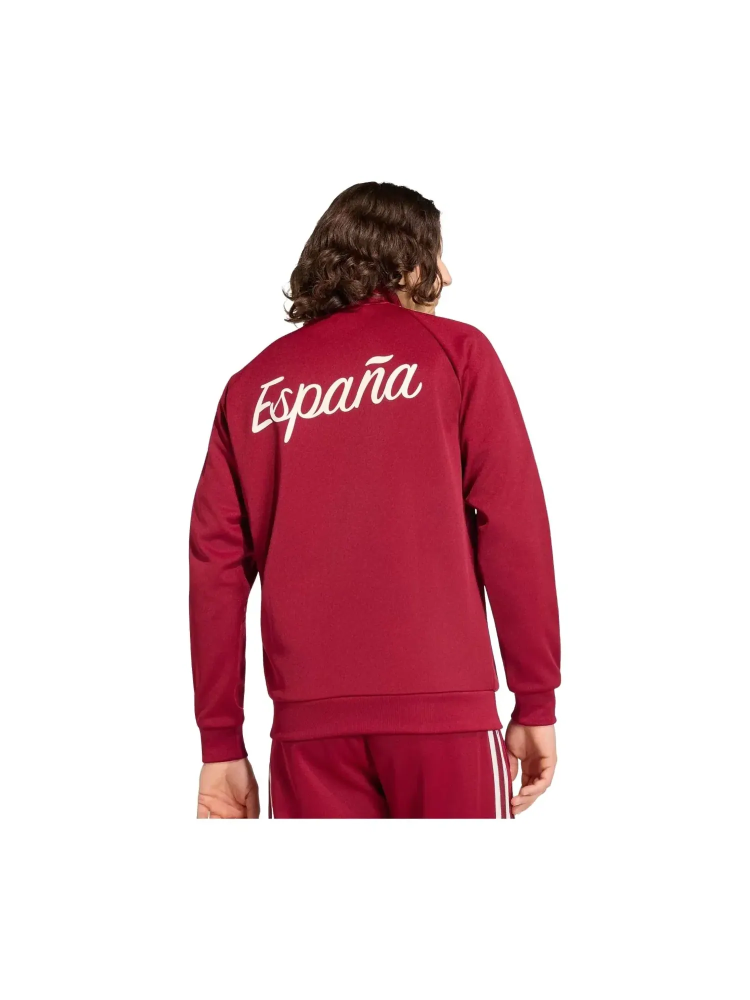 Спортивная куртка Adidas Spain 2026 — изображение 2 из 2, бордовый