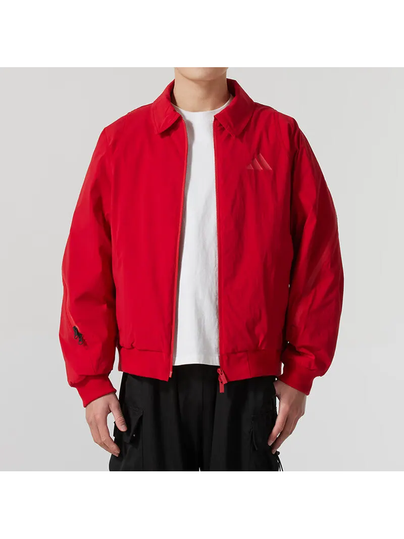 Куртка adidas CNY Woven Jacket 'Red' — изображение 3 из 5, красный