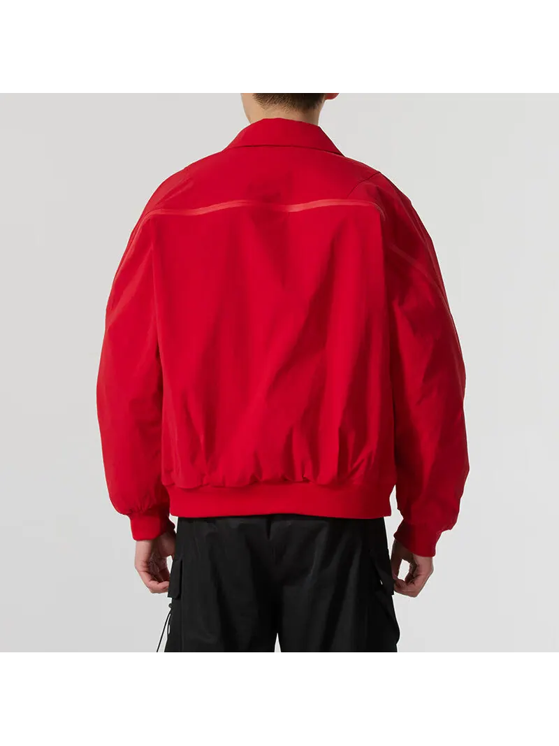Куртка adidas CNY Woven Jacket 'Red' — изображение 4 из 5, красный