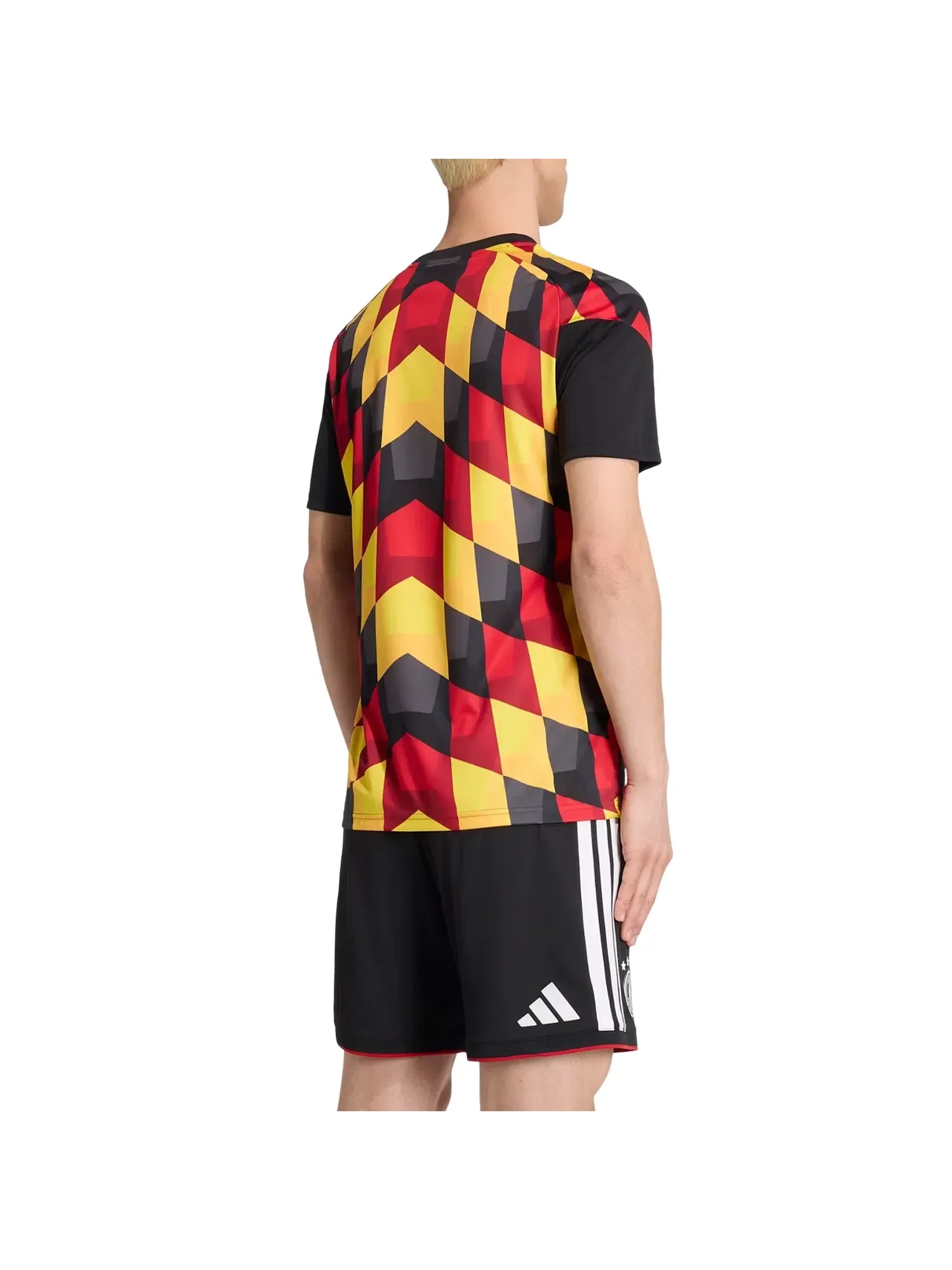 Мужская футболка Adidas Germany 26 Home Pre Match Jersey — изображение 4 из 4, мульти