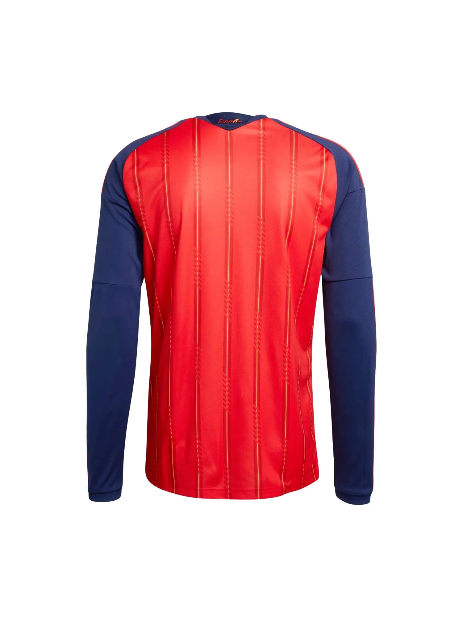 Футболка с длинным рукавом Adidas Spain 26 Home 'Vivid Red' — изображение 2 из 2, красный