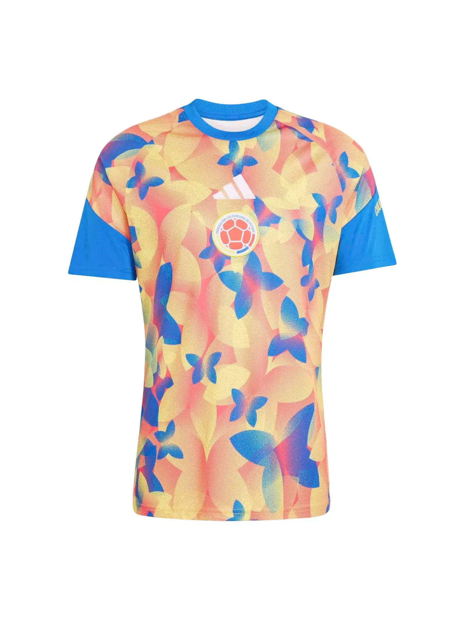 Мужская футболка Adidas Colombia 26 Home Pre Match Jersey — изображение 1 из 4, мульти