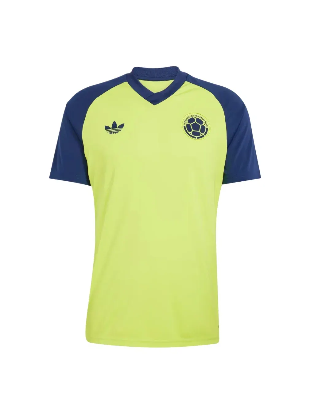 Мужская футболка Colombia 26 Away Pre-Match Jersey Adidas — изображение 1 из 4, желтый
