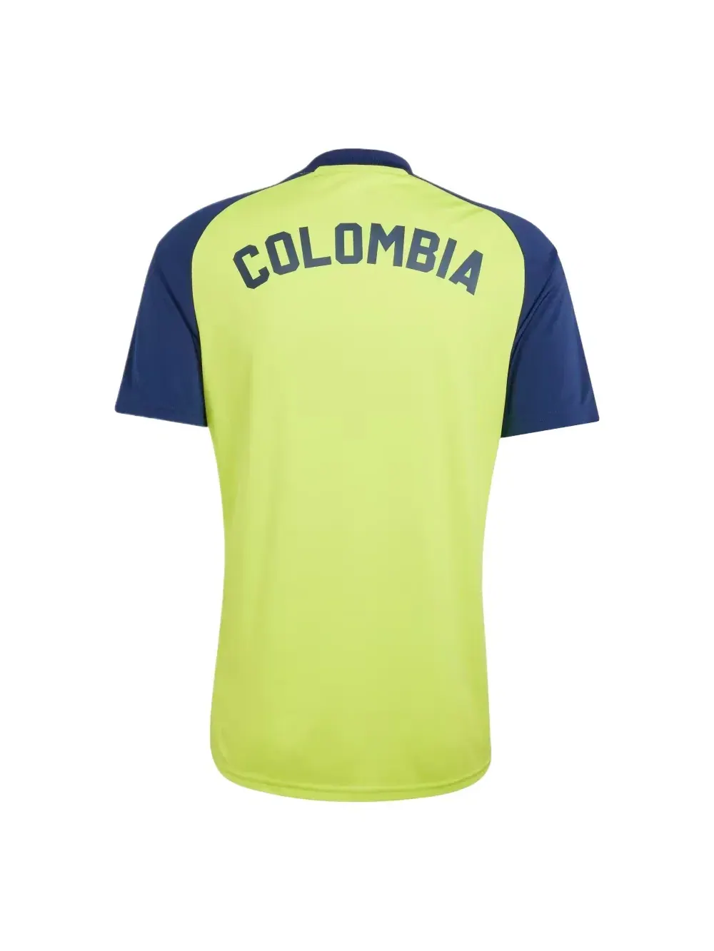 Мужская футболка Colombia 26 Away Pre-Match Jersey Adidas — изображение 2 из 4, желтый