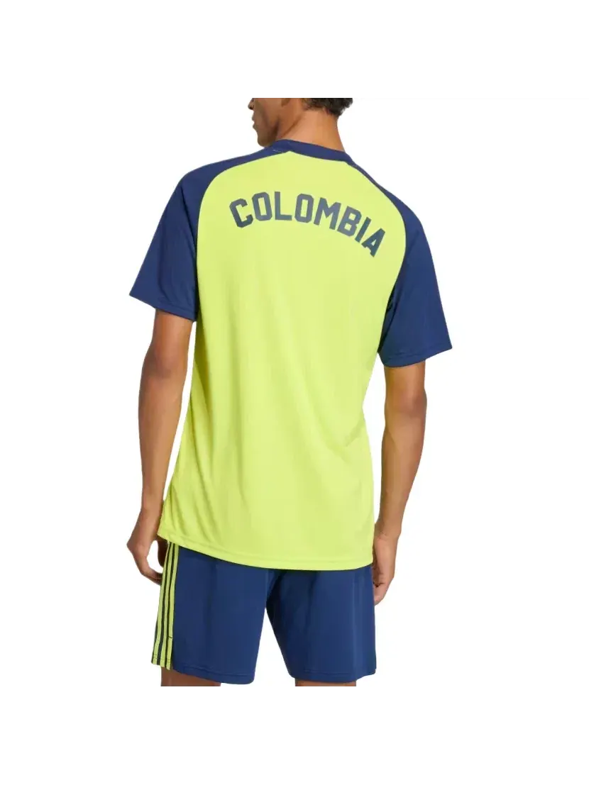 Мужская футболка Colombia 26 Away Pre-Match Jersey Adidas — изображение 4 из 4, желтый