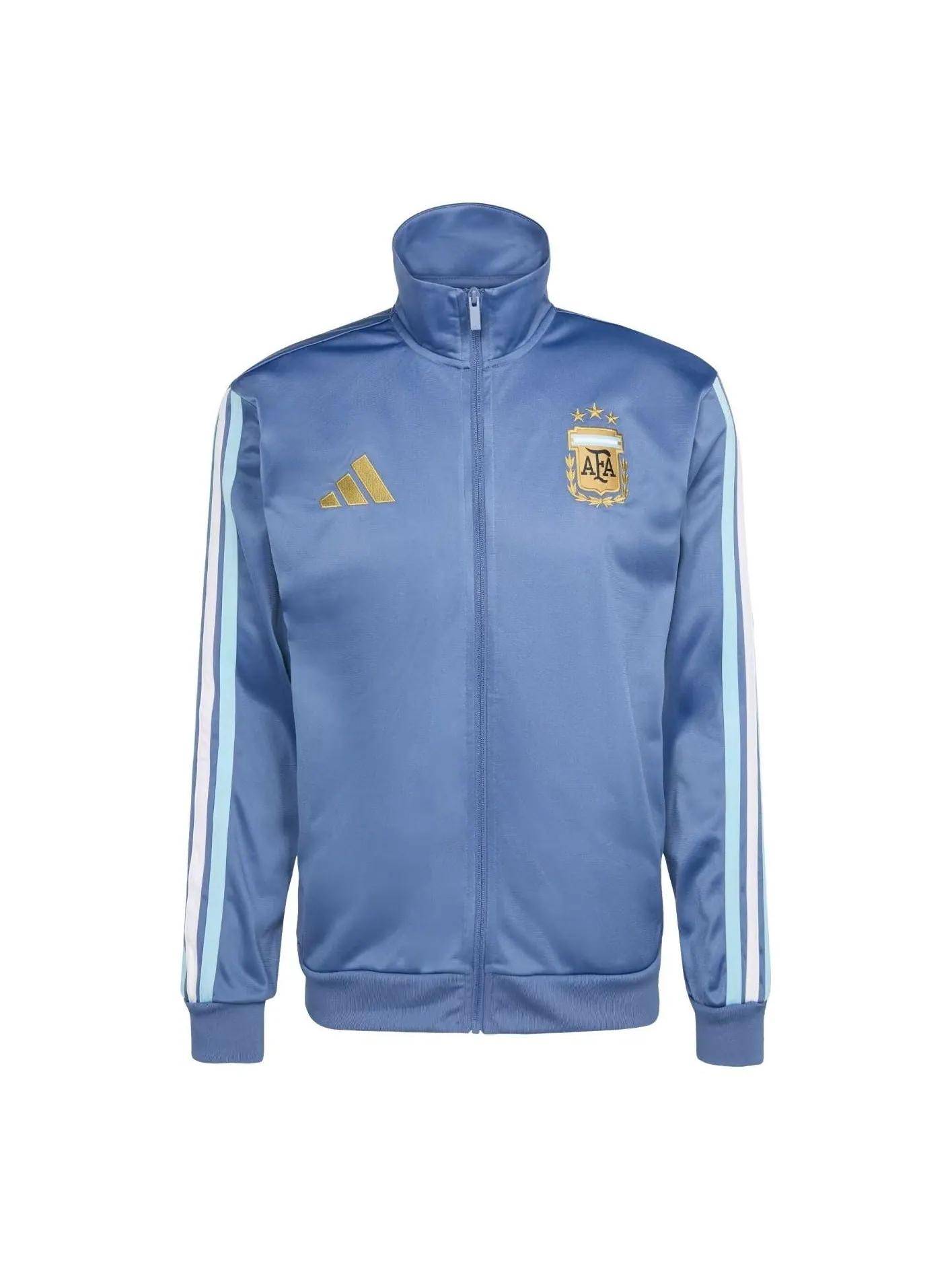 Спортивная футболка Adidas Argentina DNA Track Top 'Crew Blue' — изображение 1 из 3, синий