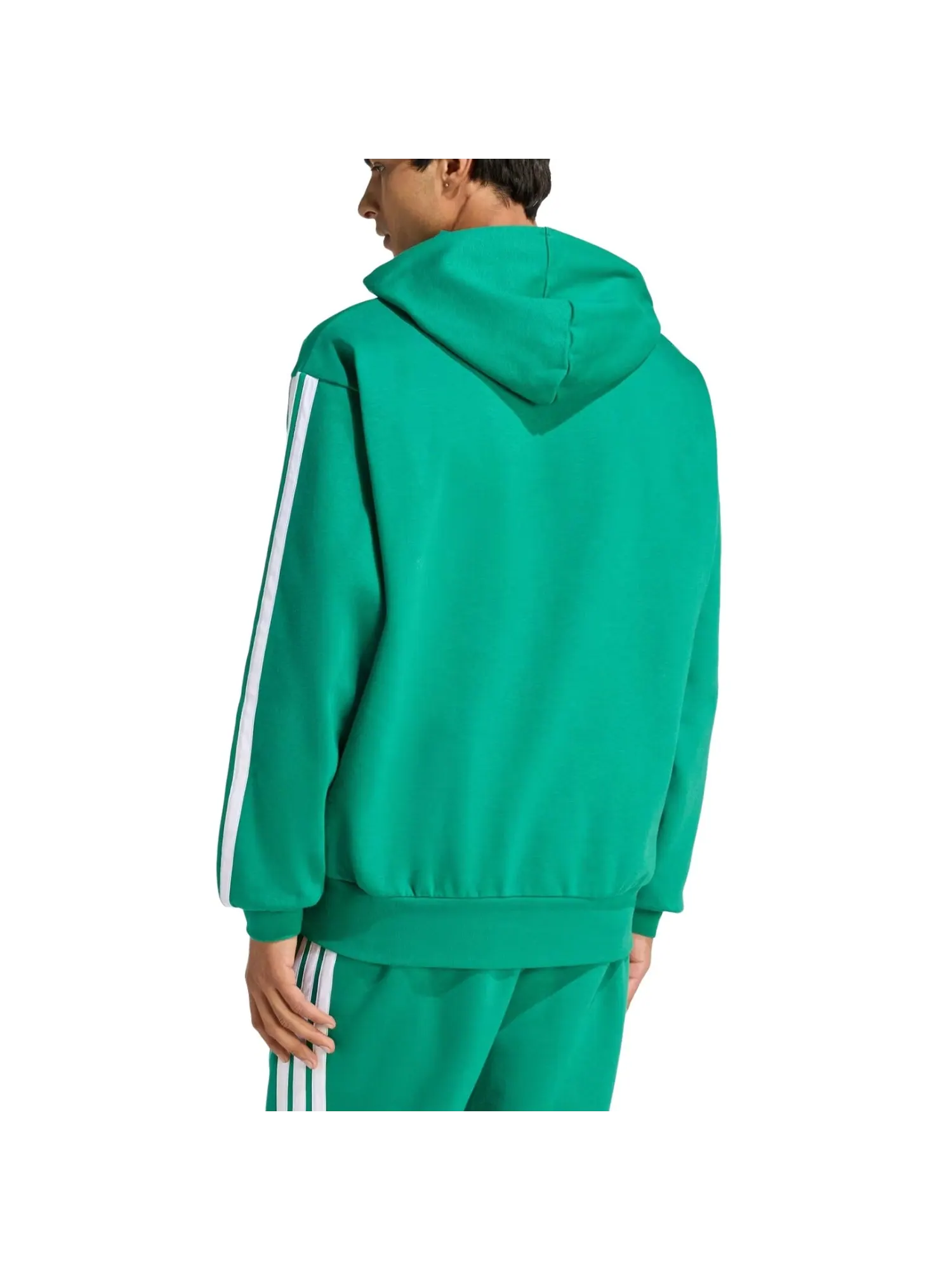 Толстовка Adidas Mexico DNA Fleece Hoodie 'Bold Green' — изображение 3 из 3, зеленый